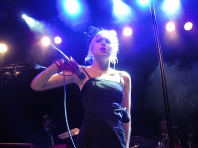 Amanda Jenssen på turné 2008